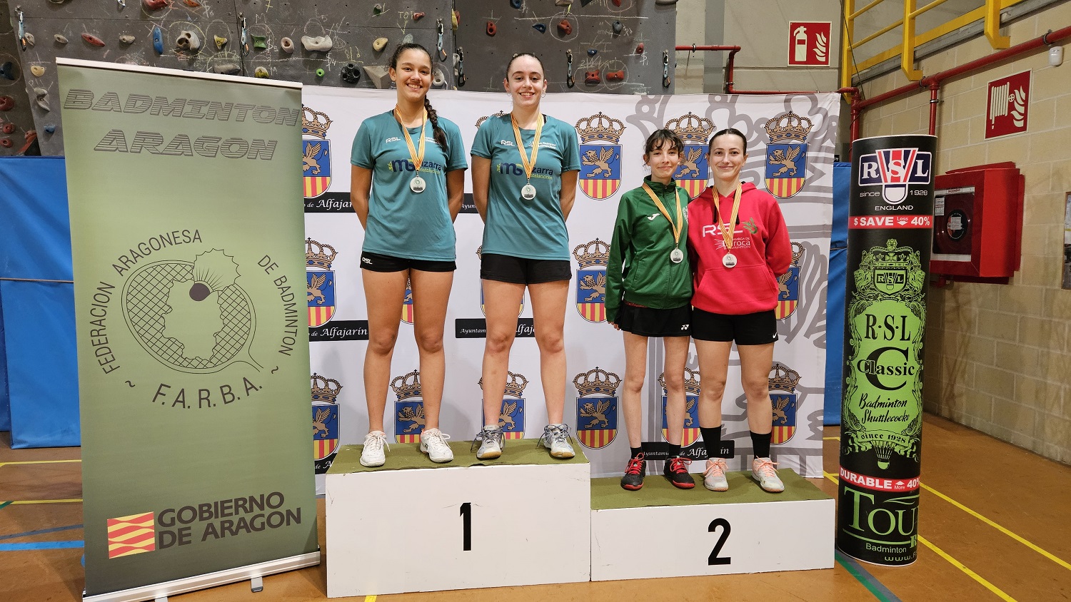Aluvión de medallas en el TOP TTR Alfajarín Sub11, Sub13, Sub15, Sub17 y Sub19